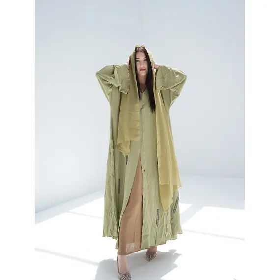 DUBAI OLIVE ABAYA