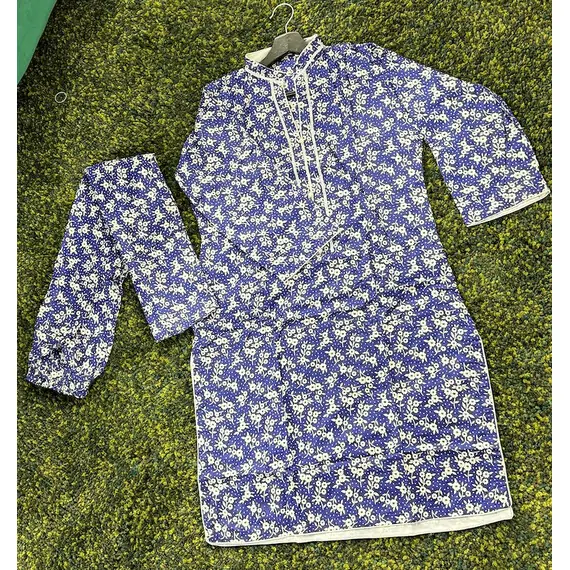 FLORAL COTTON 2 PIECES CO-ORD SET