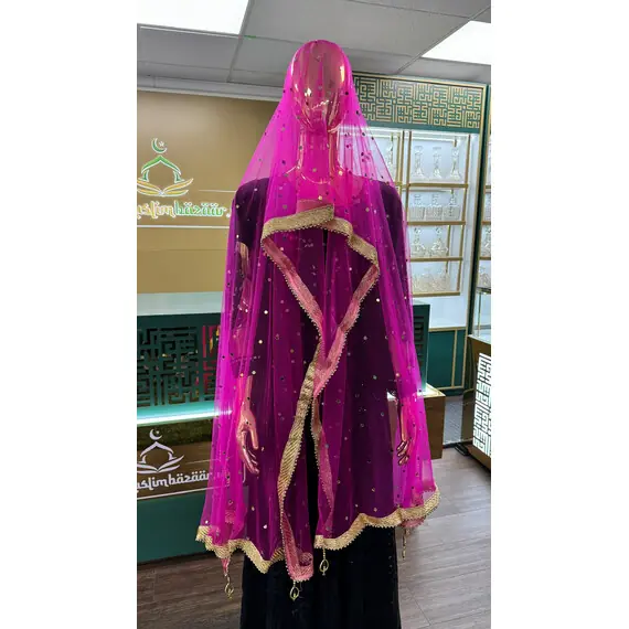 NET DUPATTA W MIRROR