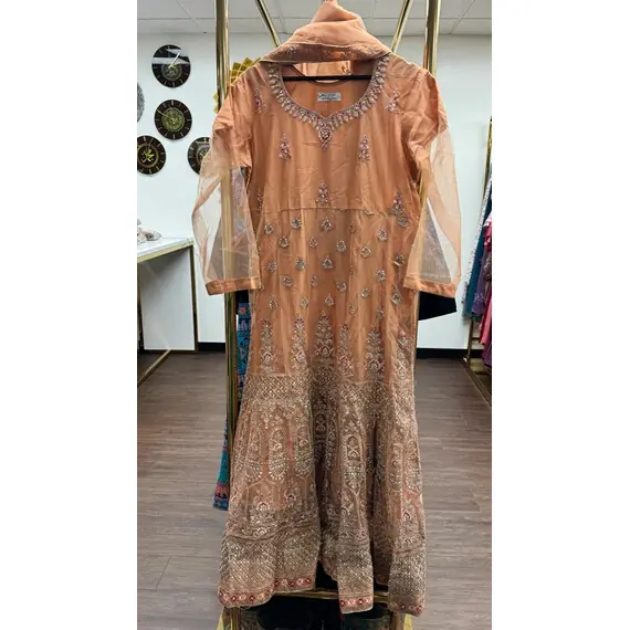 EMBROIDERED ANARKALI DRESS