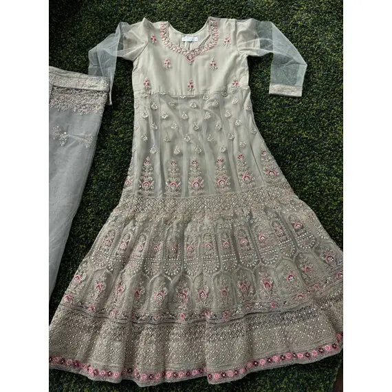 EMBROIDERED ANARKALI DRESS