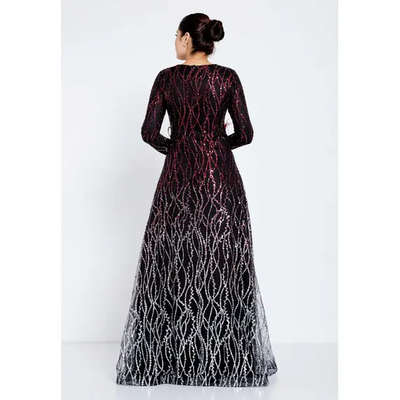 TK LONG SLEEVE MAXI DRESS