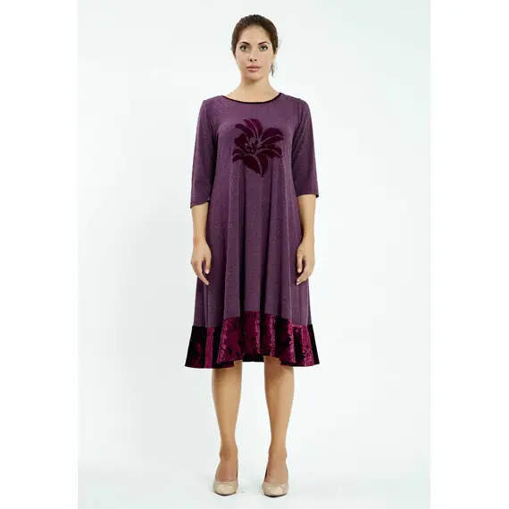TK MID-LENGTH PLUS SIZE DRESS