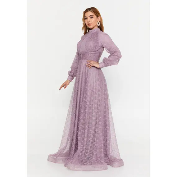 LONG SLEEVE MAXI MODEST DRESS
