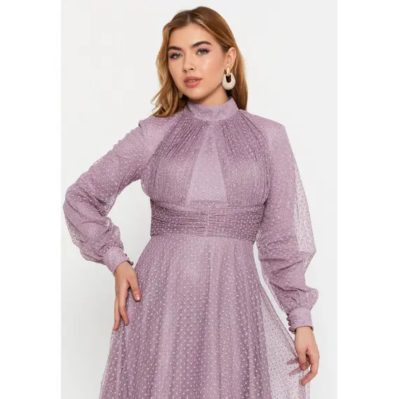 LONG SLEEVE MAXI MODEST DRESS