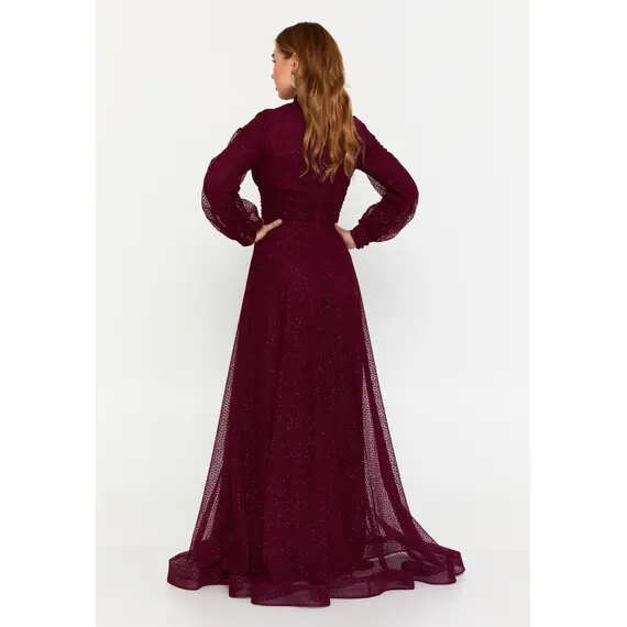 LONG SLEEVE MAXI MODEST DRESS
