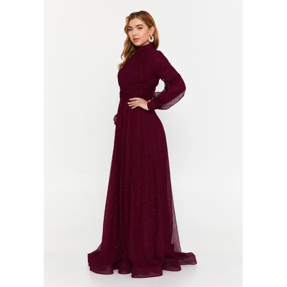 LONG SLEEVE MAXI MODEST DRESS