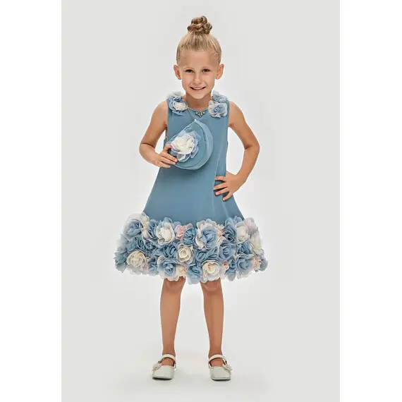 GIRLS BLOSSOM DRESS