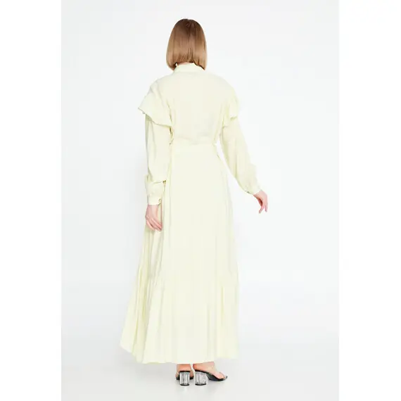 TK ELEGANT RUFFLE DRESS