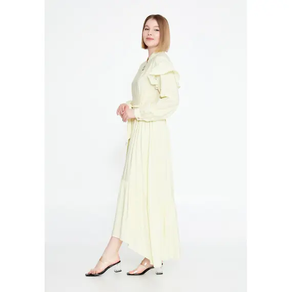 TK ELEGANT RUFFLE DRESS