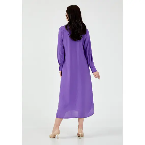 TK LAVENDER BREEZE SHIRT DRESS