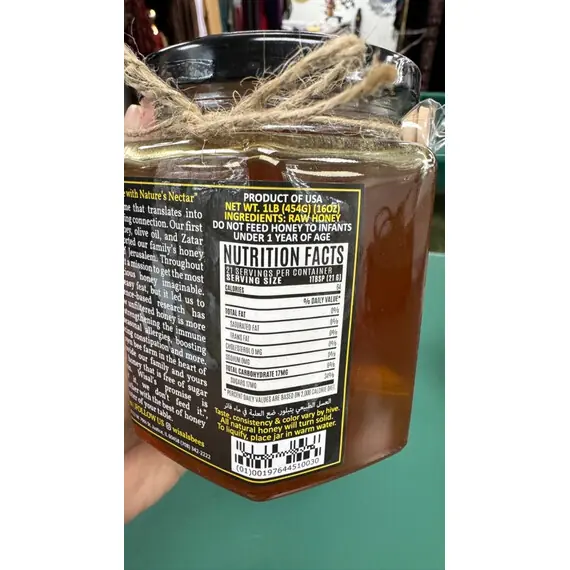 PURE RAW LOCAL HONEY