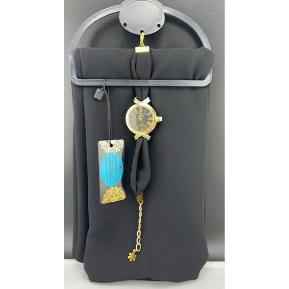 CHIFFON HIJAB WITH WATCH