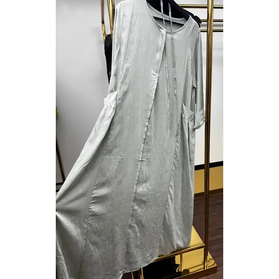 LONG DRESS SOLID COLOR