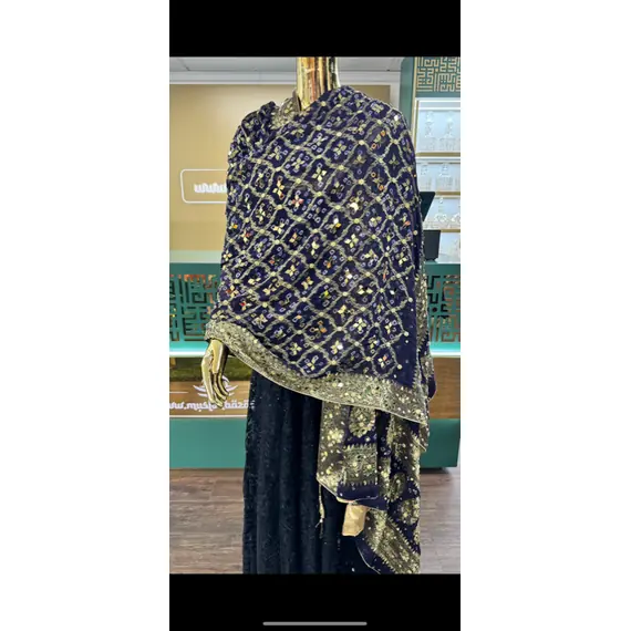 MIRRORED CHIFFON DUPATTA