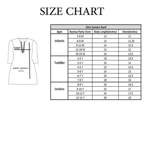 GIRLS CHIFFON 3PCS SUIT