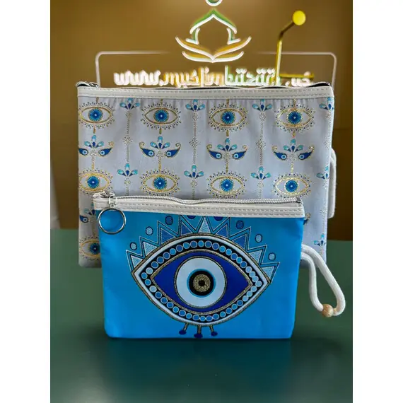TURKISH EVIL EYE SMALL POUCH