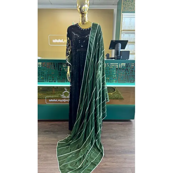 DUPATTA GEORGETTE PEARLS