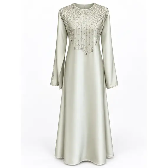 SATIN DRESS