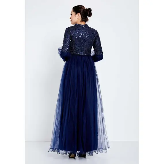 MODEST LONG SLEEVE MAXI GOWN