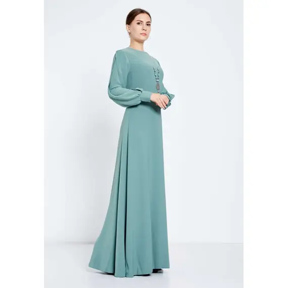 MODEST CHIFFON MAXI GOWN