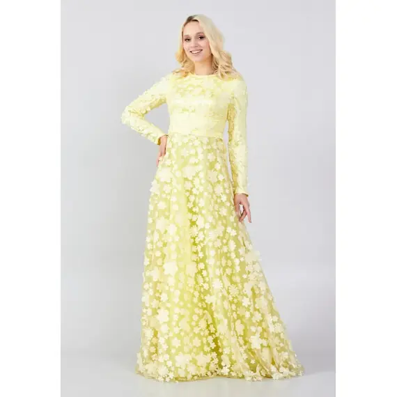 MODEST LONG MAXI GOWN