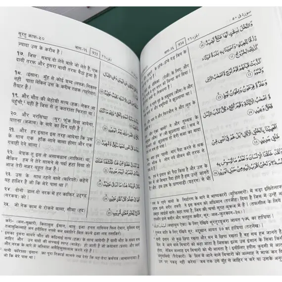 THE NOBLE QURAN HINDI-ARABIC