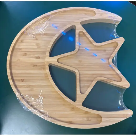 MOON AND STAR RAMADAN DECOR TRAY