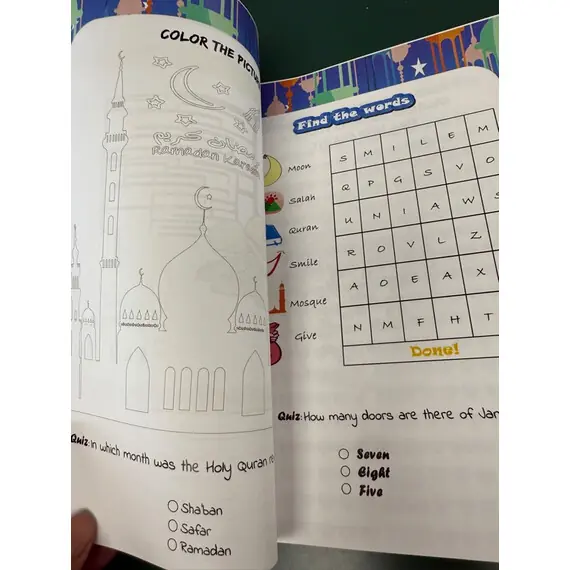 RAMADAN PLANNER/ACTIVITY FOR KIDS