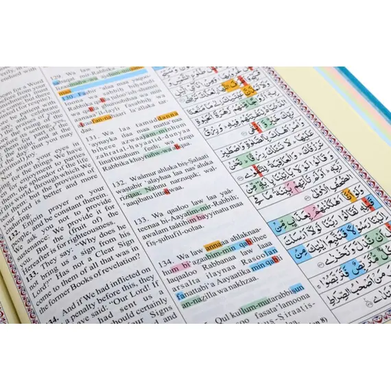 THE QURAN WITH REHAL [COLOR CODED]