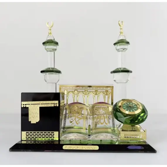 KAABA CRYSTAL DECOR WITH GIFT BOX