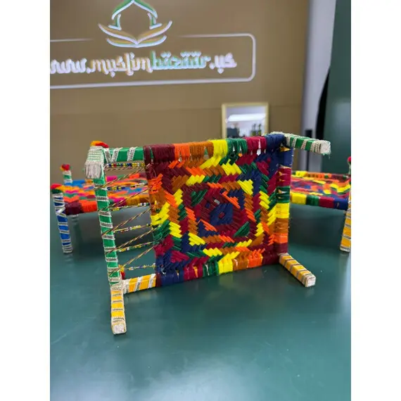 PAKISTANI TRUCK ART CHARPAI BED HANDMADE