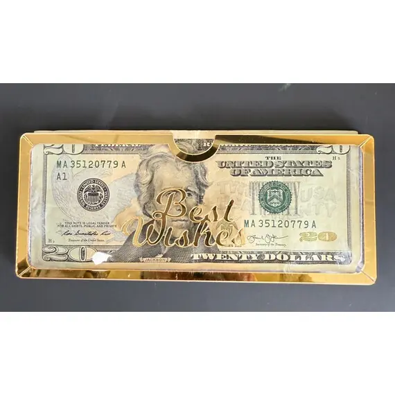 ELEGANT ACRYLIC BEST WISHES ENVELOPE