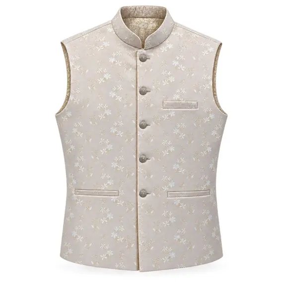 MEN EMBROIDERED WAISTCOAT