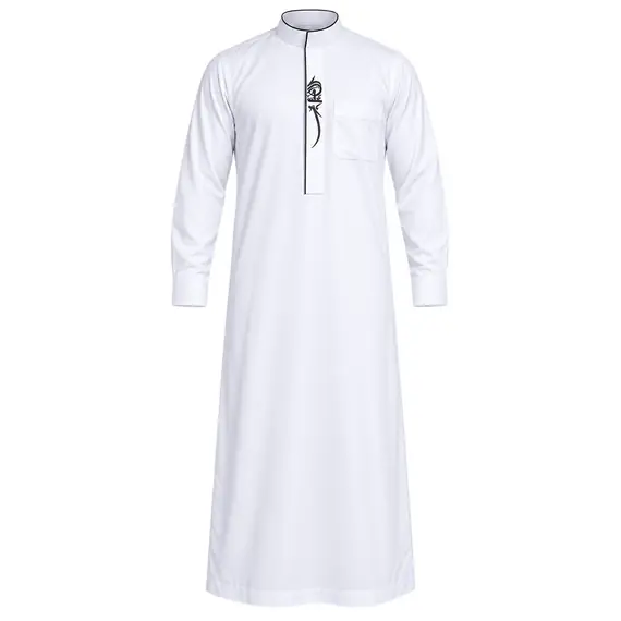 WHITE DESIGNER THOBE