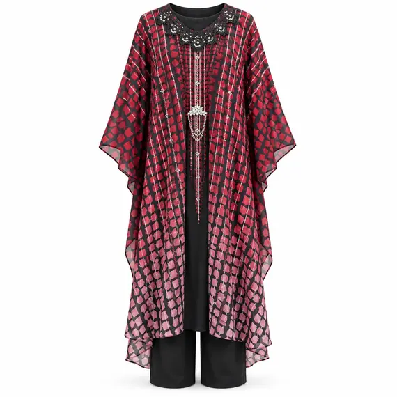 LONG KAFTAN WITH TROUSER & INNER