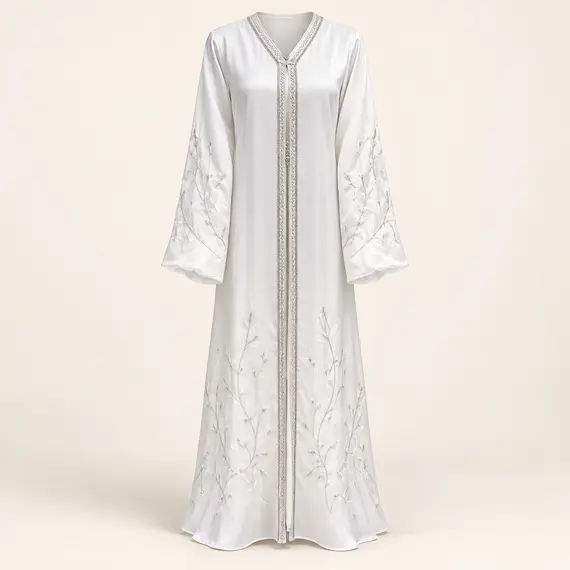 WHITE ABAYA