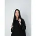 DUBAI GEORGETTE BLACK ABAYA