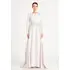 TK LONG SLEEVE MAXI CREPE