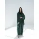 DUBAI PLAIN GREEN ABAYA