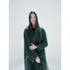DUBAI PLAIN GREEN ABAYA