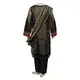 PAKISTANI FANCY DRESS (DARK GOLDEN AND BLACK)