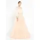 TK LONG SLEEVE MAXI TULLE GOWN