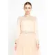 TK LONG SLEEVE MAXI TULLE GOWN