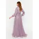 LONG SLEEVE MAXI MODEST DRESS