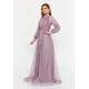 LONG SLEEVE MAXI MODEST DRESS