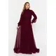 LONG SLEEVE MAXI MODEST DRESS