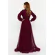 LONG SLEEVE MAXI MODEST DRESS