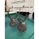 BLACK JHUMKA LARGE