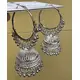 BLACK JHUMKA LARGE